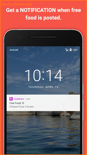 FeedShare - Find & Share Free Food On Campus screenshot