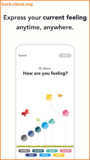 Feelyou: Social mood diary screenshot