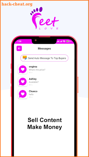 FeetPix - Buy & Sell screenshot