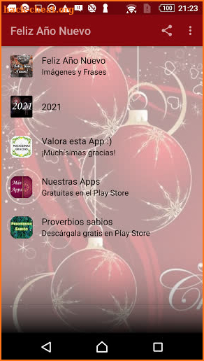 Feliz Año Nuevo screenshot