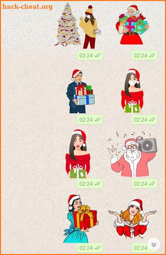 Feliz año nuevo 2021 pegatinas para Whatsapp screenshot