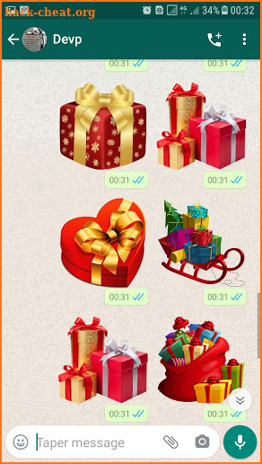 Feliz año nuevo 2022 WAStickerApps screenshot