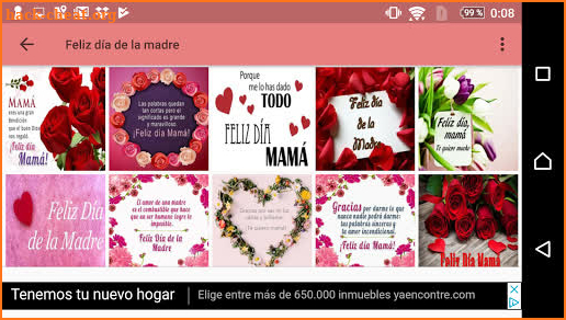 Feliz día de la madre, mamá, te quiero mucho! screenshot