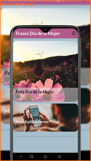 Feliz Día de la Mujer screenshot