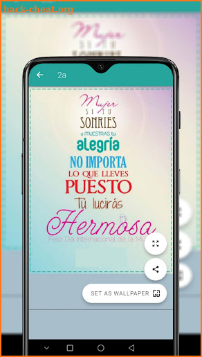 Feliz Día de la Mujer screenshot