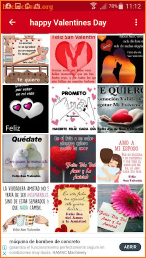 Feliz día de San Valentín 2020 screenshot