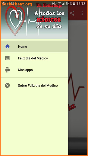 Feliz dia del Medico screenshot