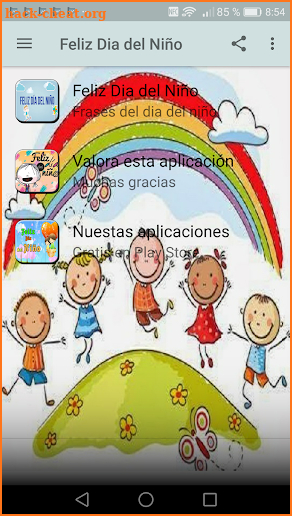 Feliz Dia del Niño screenshot