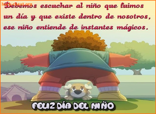 Feliz Día del Niño screenshot