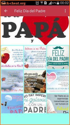 Feliz Día del Padre screenshot