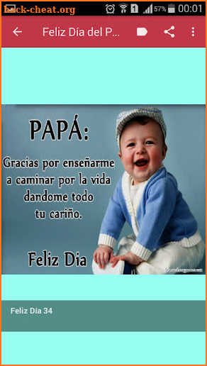 Feliz Día del Padre screenshot