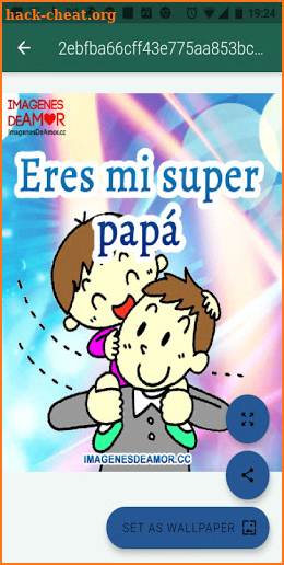 Feliz día del Padre con Gif screenshot