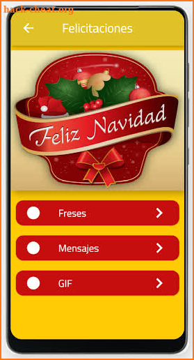 Feliz Navidad Frases screenshot