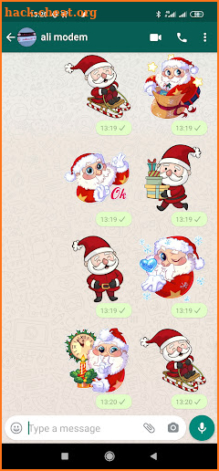 Feliz Navidad Stickers 2021 WAStickerApp screenshot