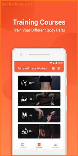 Female Fitness Workout screenshot