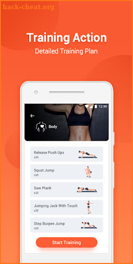 Female Fitness Workout screenshot