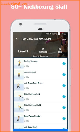 Female Kickboxing Fitness - Self Defense screenshot