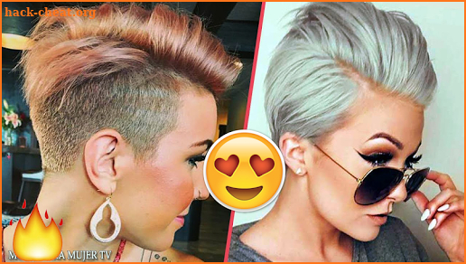 💇♀️ Short hair cuts Woman screenshot