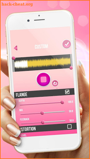 Female Voice Changer Editor screenshot