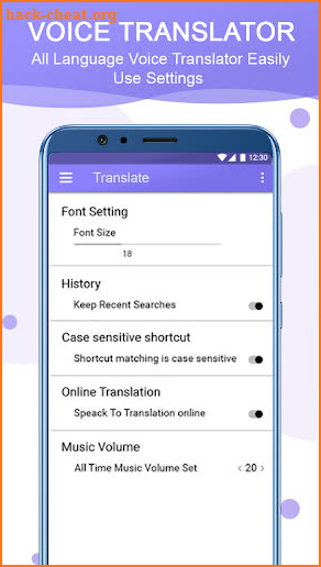 Female Voice Translator PRO screenshot