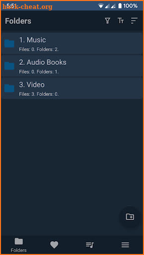 Fermata Media Player screenshot