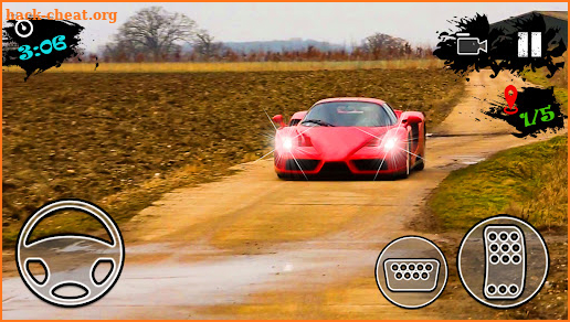 Ferrari Car - Offroad Game screenshot