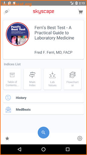 Ferri's Best Test Guide to 300+ lab tests & ~ cost screenshot