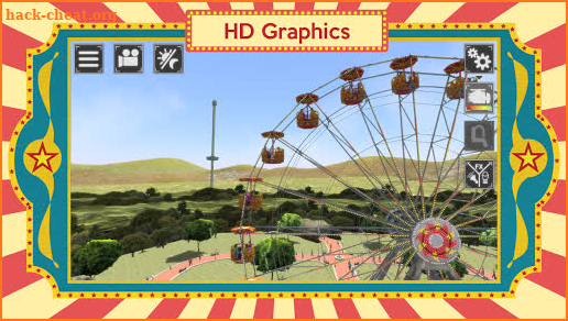 Ferris wheel - Funfair Amusement park screenshot