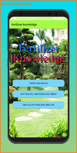 Fertilizer Knowledge screenshot