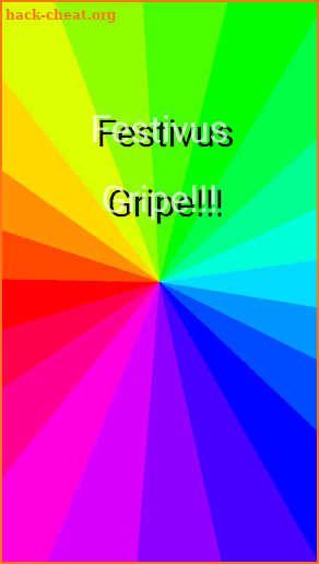 Festivus Party Gripe Game! screenshot