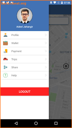 Fetch Taxi App screenshot