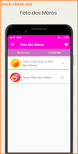 Fête des Mères 2021 screenshot