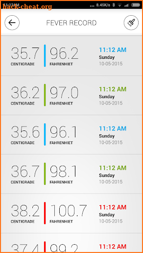 Fever Meter screenshot