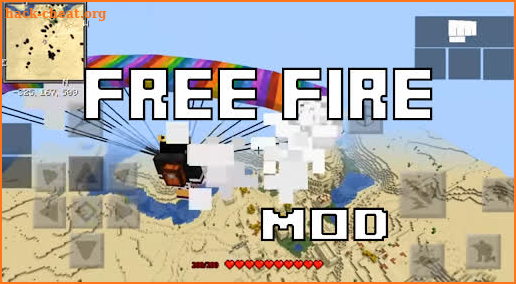 FF FIRE Mod For Minecraft PE screenshot