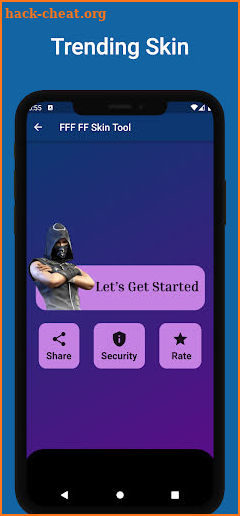 FFF FF Skin Tool screenshot