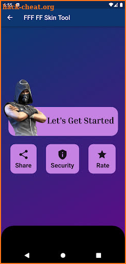 FFF FF Skin Tool screenshot