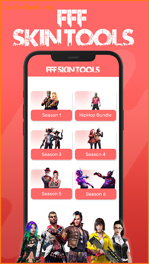 FFF FF Skin Tool screenshot