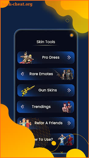 FFF FF Skin Tool, Elite Pass screenshot