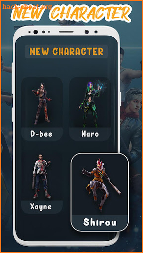 FFF FF Skin Tool, Elite pass Bundles, Emote, skin screenshot