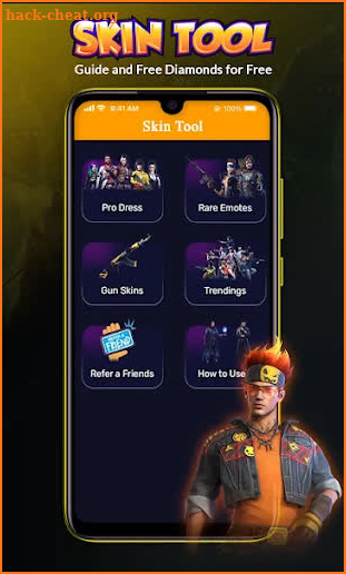 FFF FF Skin Tool : Elite pass Bundles, Emote, skin screenshot