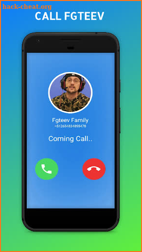 Fgteev Family Fake Call Calling Video & FGTeeV screenshot