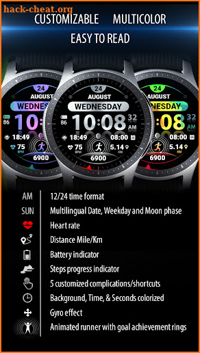 Ficture Reflecto (Wear OS) screenshot