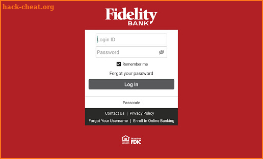 Fidelity Bank Mobile App screenshot