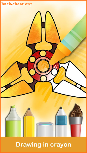 Fidget Spinner Coloring Books screenshot