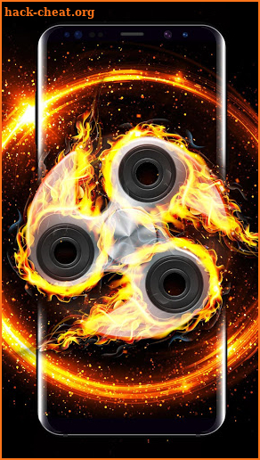 Fidget spinner live wallpaper screenshot