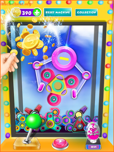 Fidget Spinner Toy Claw Machine screenshot