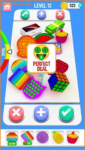 Fidget Trading | Satisfying & Calming Game: Pop it screenshot