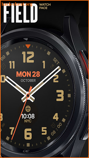 Field Analog Watch Face screenshot