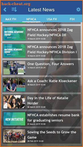 Field Hockey Network screenshot