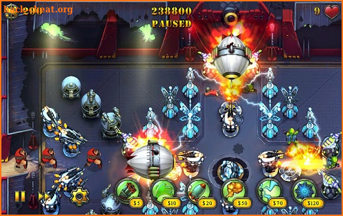 Fieldrunners HD screenshot